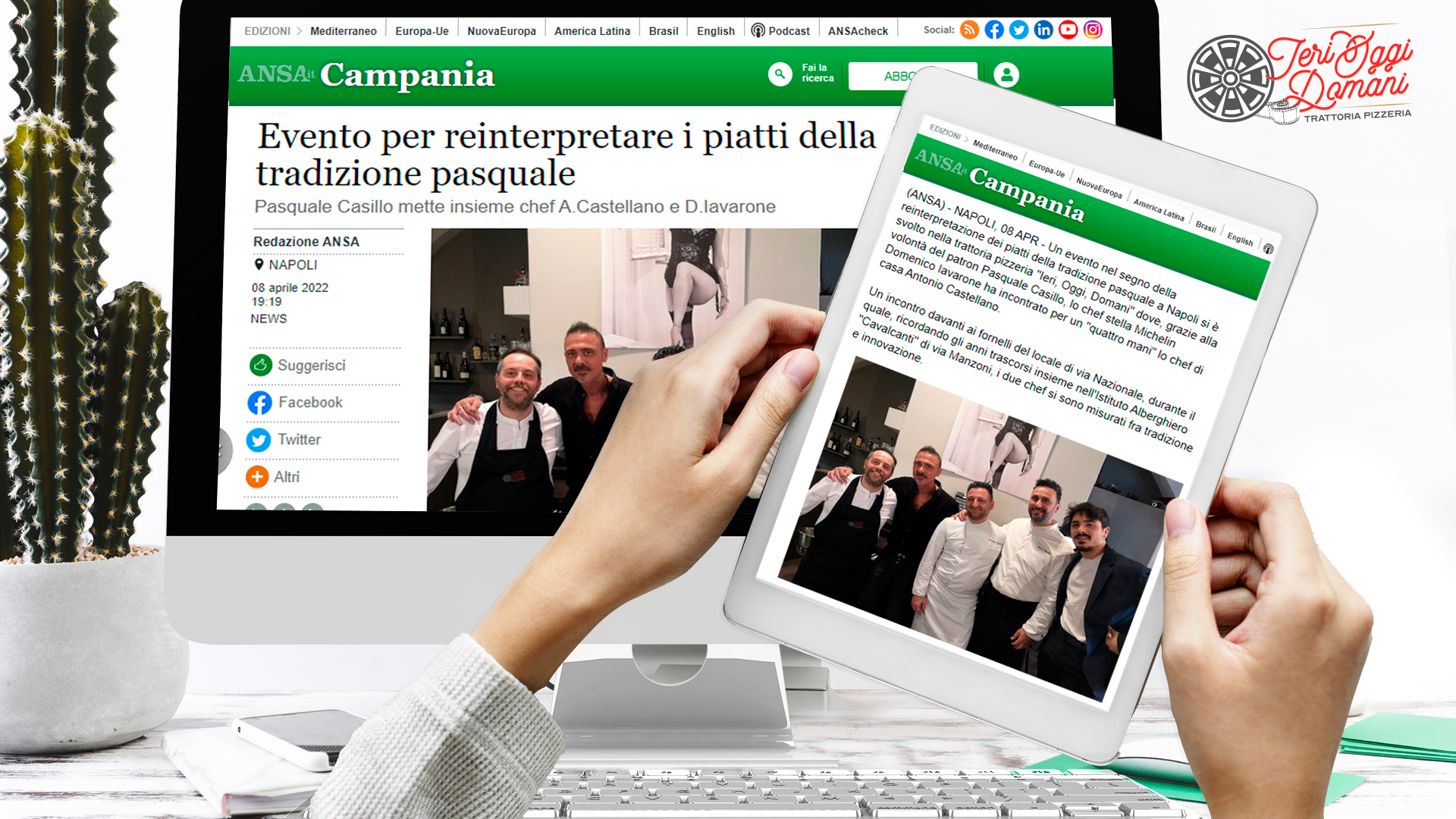 Evento per reinterpretare i piatti della tradizione pasquale