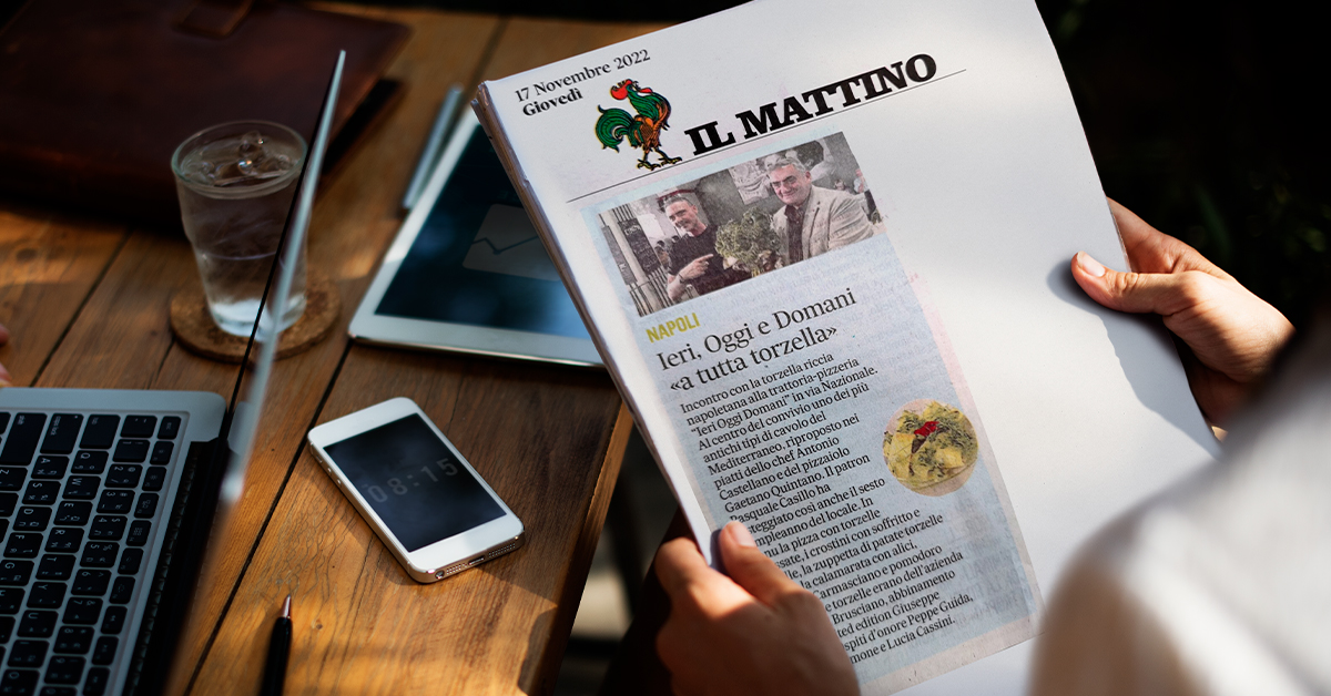 Ieri, Oggi e Domani &laquo;a tutta torzella&raquo; 