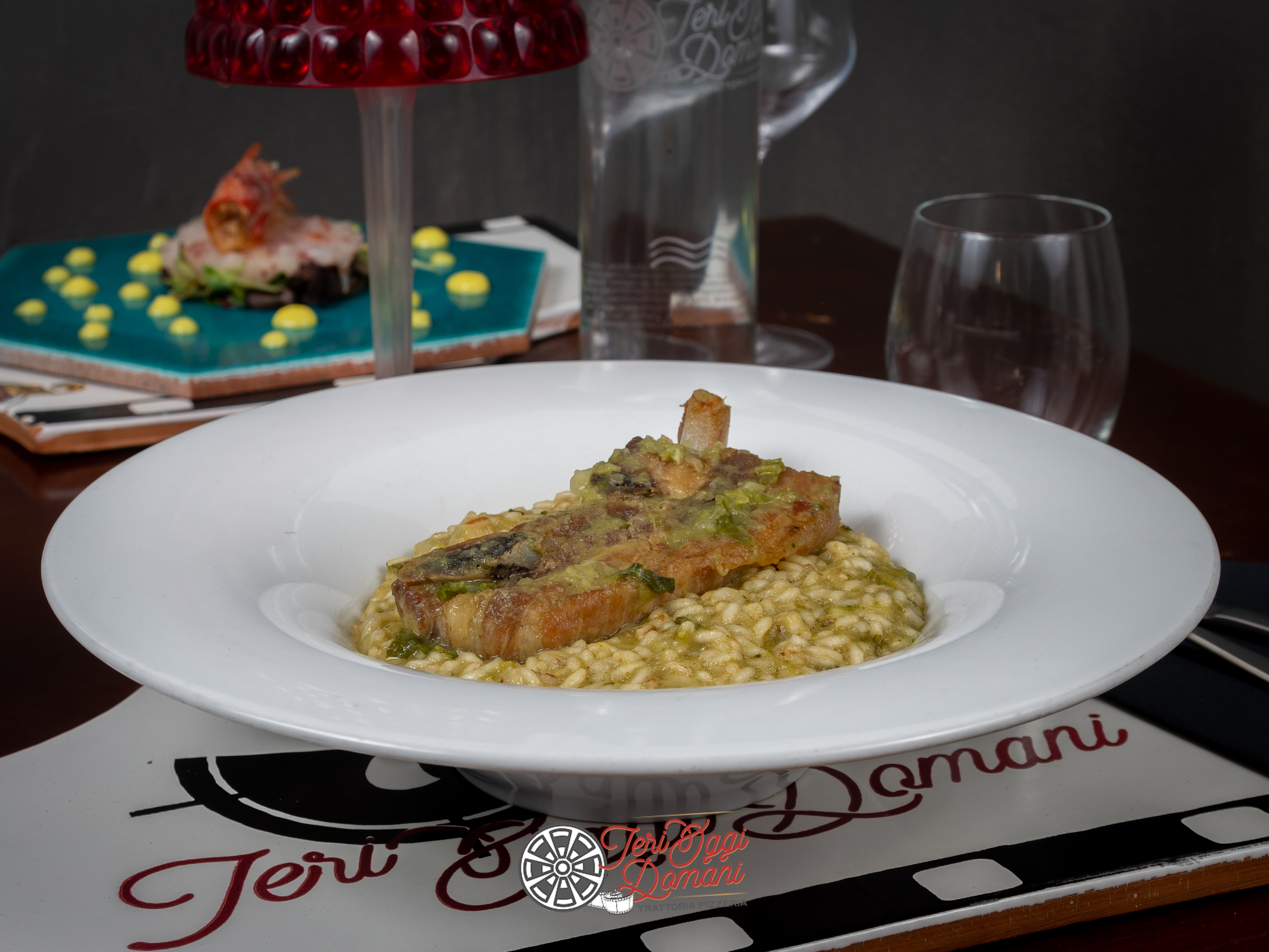 Risotto verza e tracchia di maiale 