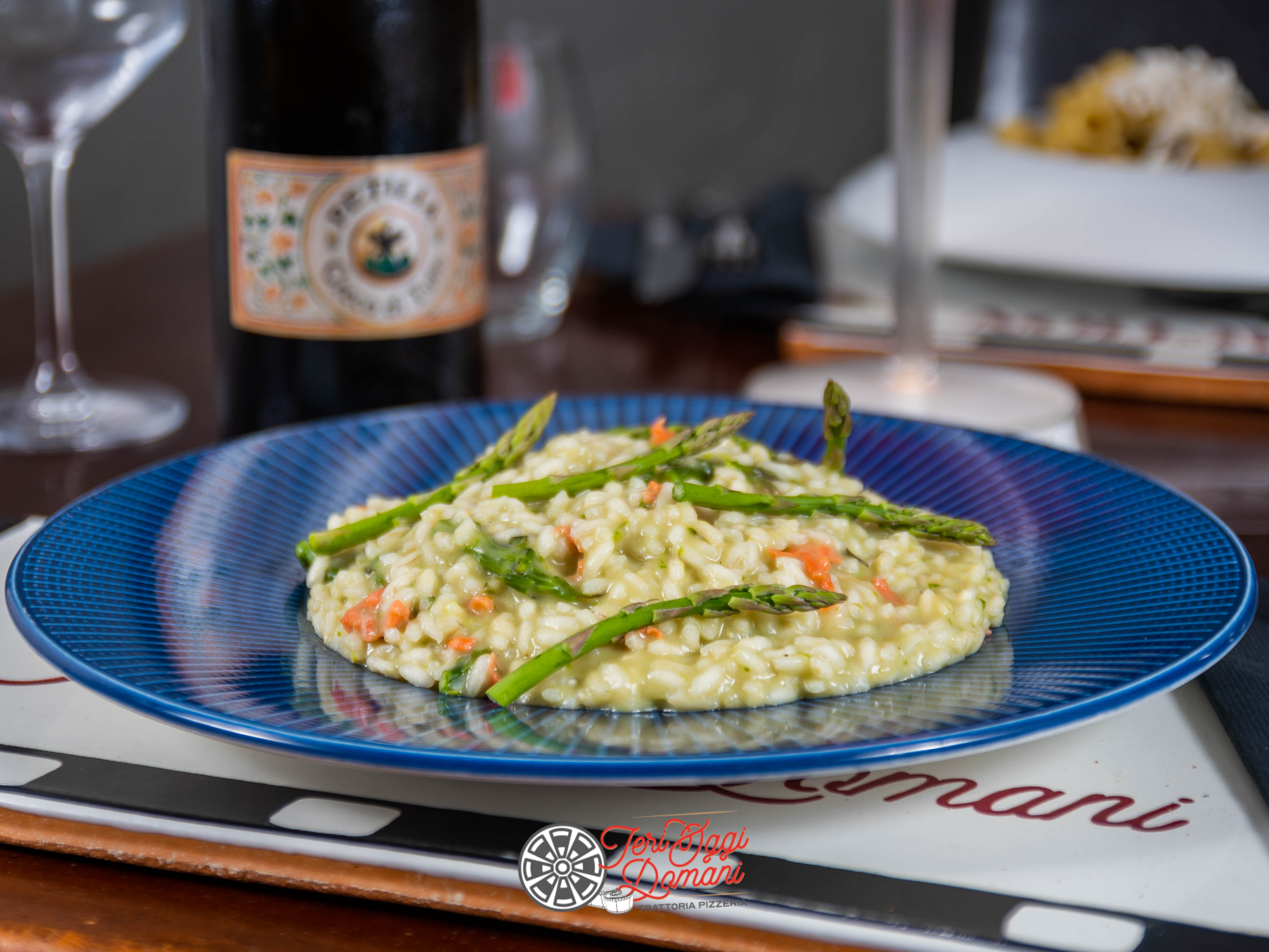 Antonio Castellano svela tutti i segreti del suo risotto asparagi e salmone affumicato
