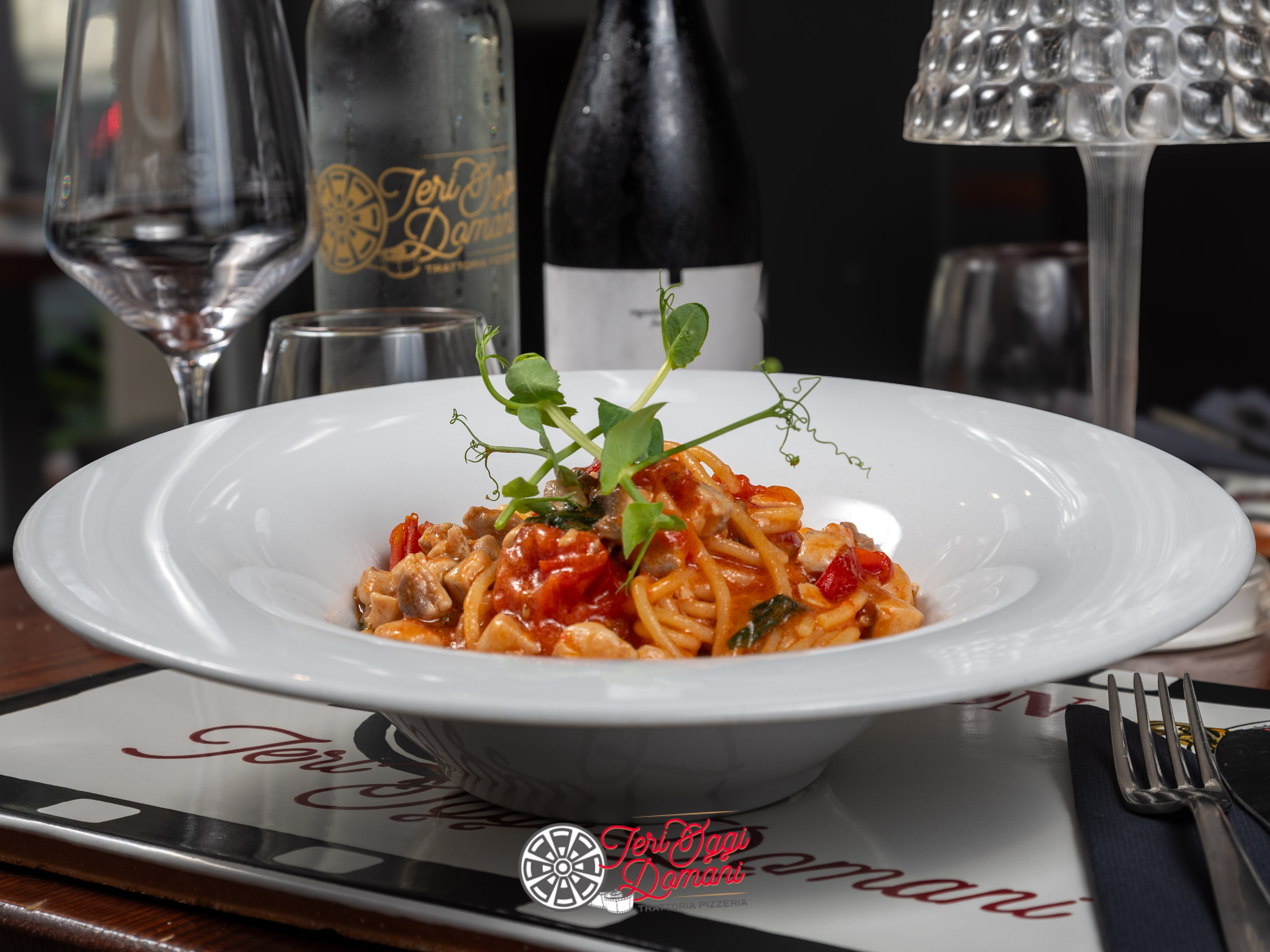 Vermicelli Aguglia e Pomodorini del Vesuvio